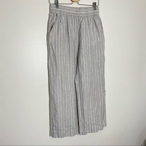 100% Linen Pinstripe Pants
